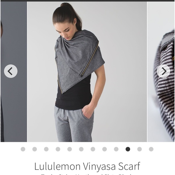 Lululemon Vinyasa Scarf
Tonka Stripe Heathered Slate Black - Picture 2 of 5